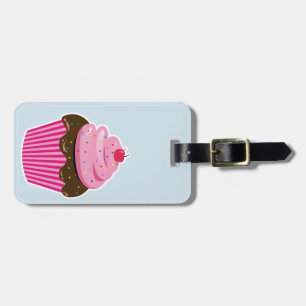 Cupcake Luggage Tag