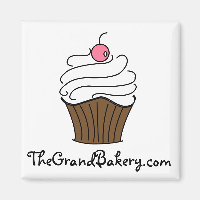 Cupcake Magnet (Front)