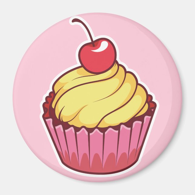 Cupcake Magnet (Front)