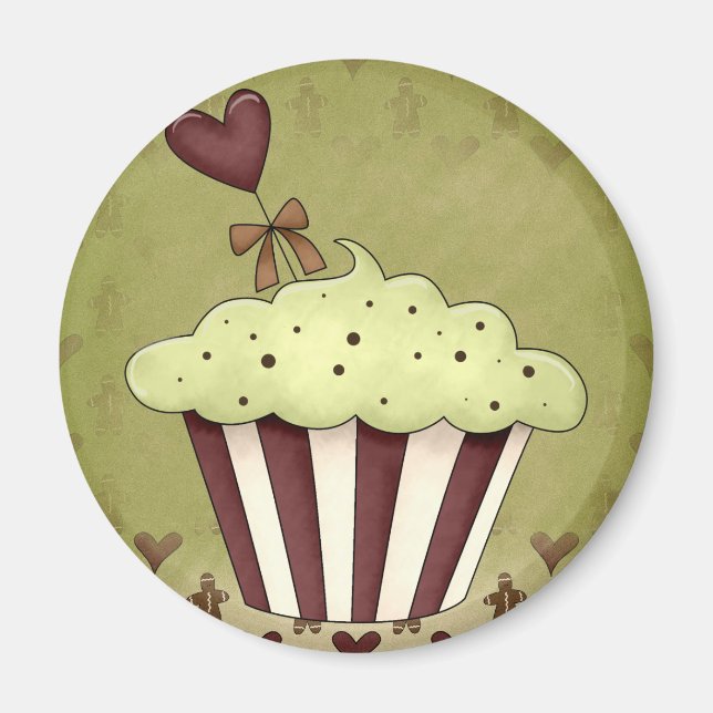 Cupcake Magnet (Front)