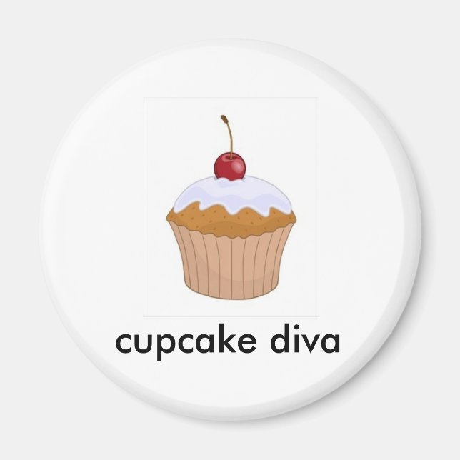 cupcake magnet (Front)