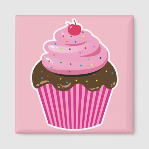 Cupcake Magnet