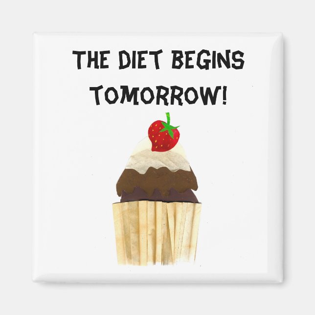 Cupcake Magnet (Front)