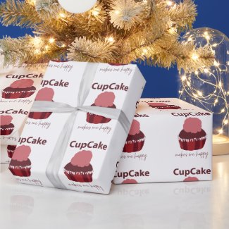 Cupcake Makes Me Happy Cupcake