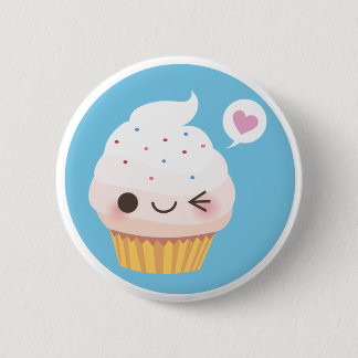 Cupcake Mania! Vanilla Button