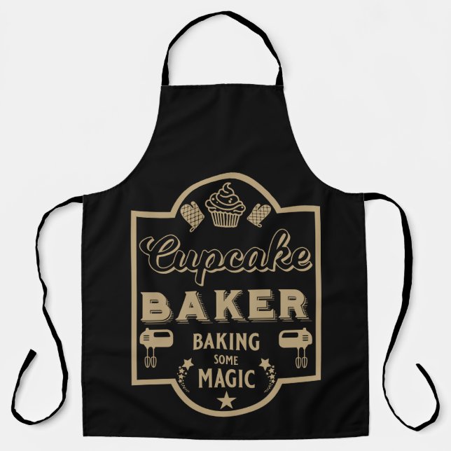 Cupcake Master Baker Apron (Front)