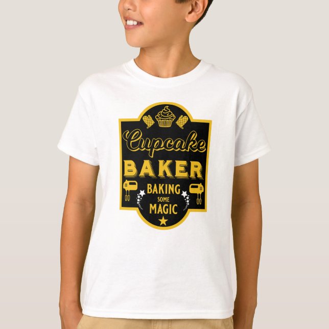 Cupcake Master Baker T-Shirt (Front)