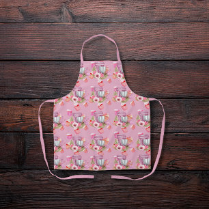 Cupcake & Mixer Pink Apron
