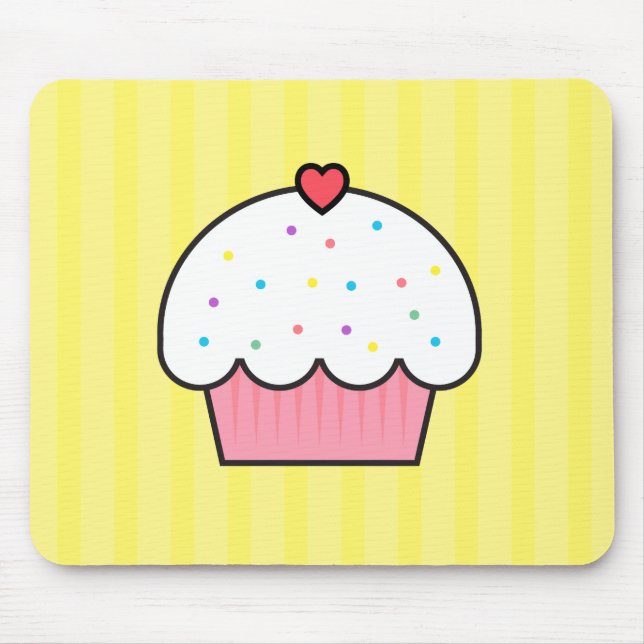 Cupcake Mouse Pad (Front)