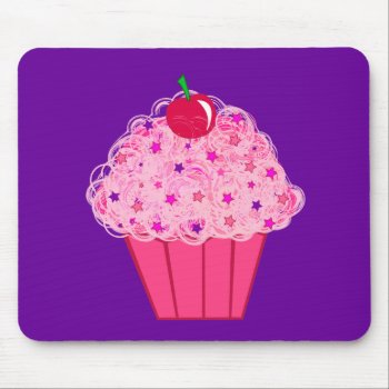 Cupcake Mouse Pad by totallypainted at Zazzle