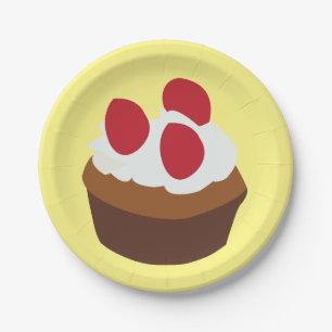 Cupcake Muffin Cupcake Paper Plates