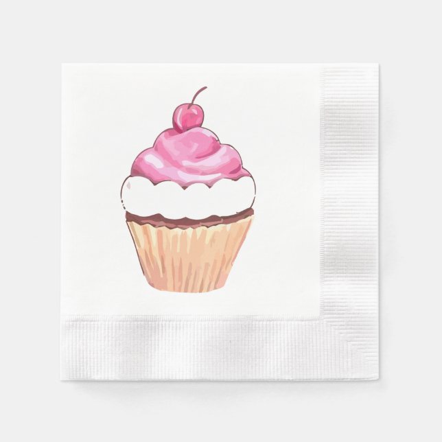 Cupcake Napkins (Front)