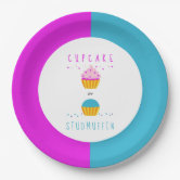 Baby Fish - Gender Reveal and Baby Shower Paper Plates