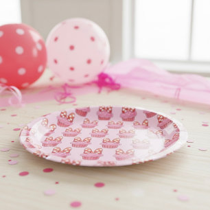 Cupcake Paper Plates