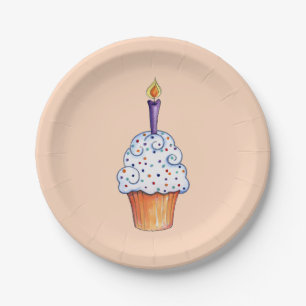 Cupcake Paper Plates