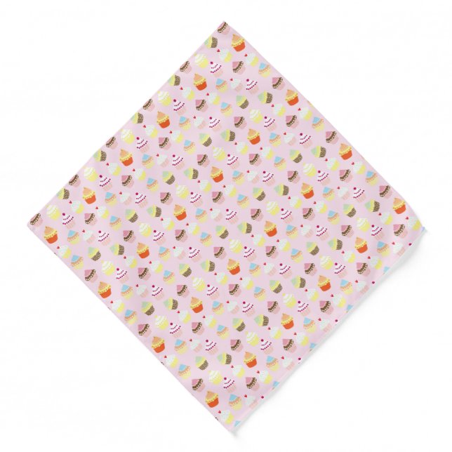 Cupcake Party Bandana (Front)