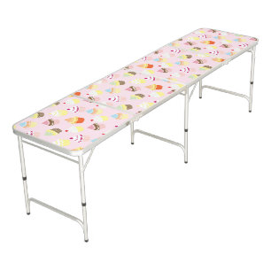 Cupcake Party Beer Pong Table