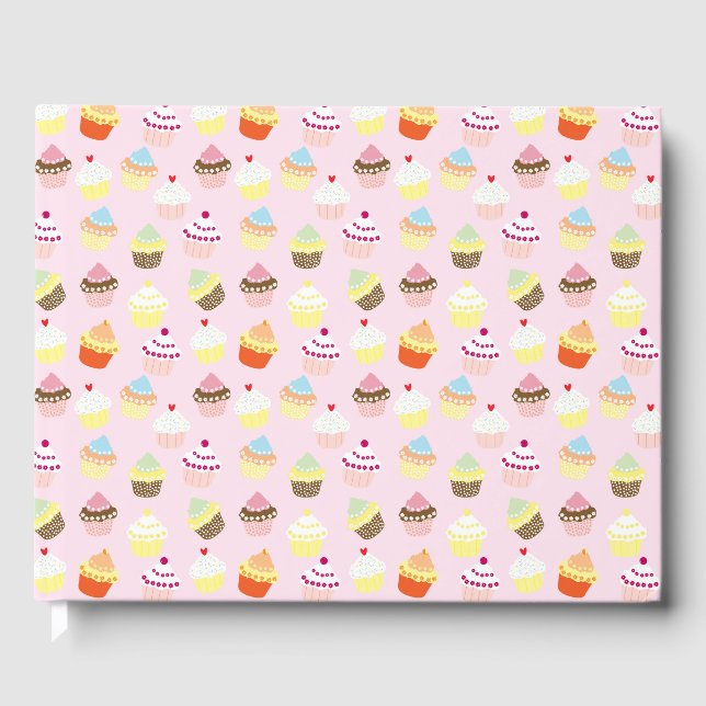 Cupcake Party Guestbook (Front)