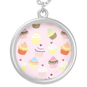 Cupcake Party Necklace
