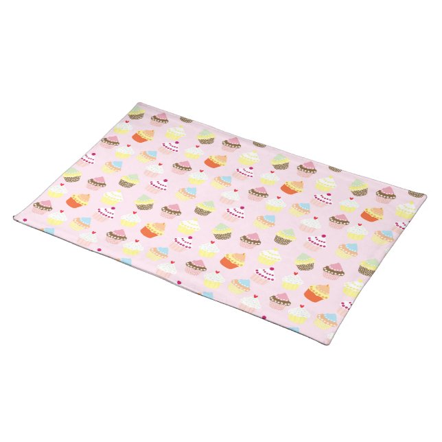 Cupcake Party Placemat (On Table)