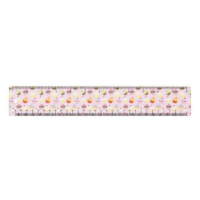 Cupcake Party Ruler (Front)
