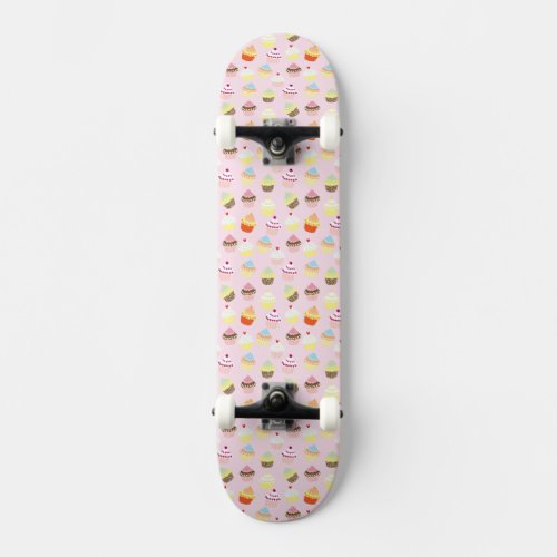 Cupcake Party Skateboard