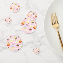 Cupcake Party Table Confetti