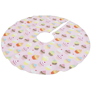 Cupcake Party Tree Skirt