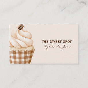 Cupcake Pastry Chef Bakery Business Card