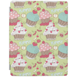 Cupcake pattern iPad smart cover