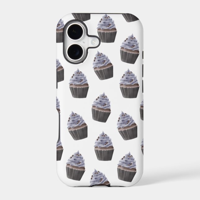 Cupcake Pattern Iphone Case (Back)