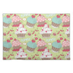 Cupcake pattern placemat