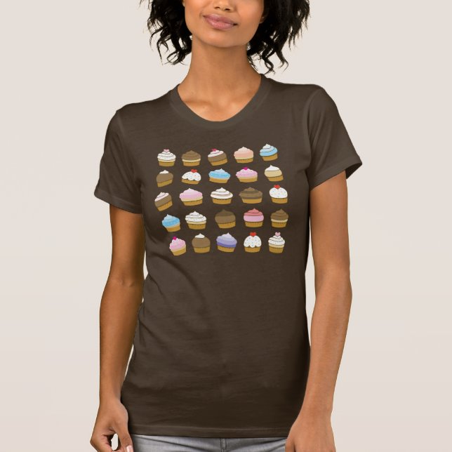 cupcake pattern Tee (Front)