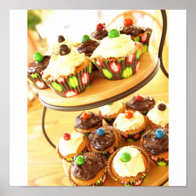 Cupcake Photograph Poster (Front)