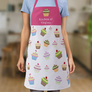 Cupcake Pink Apron