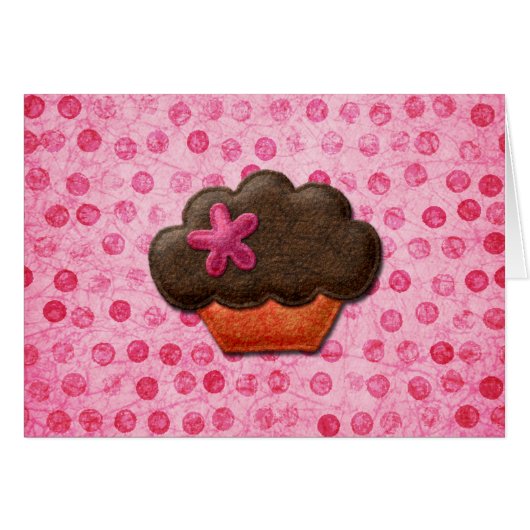 Cupcake Pink Polka Dot (Front Horizontal)