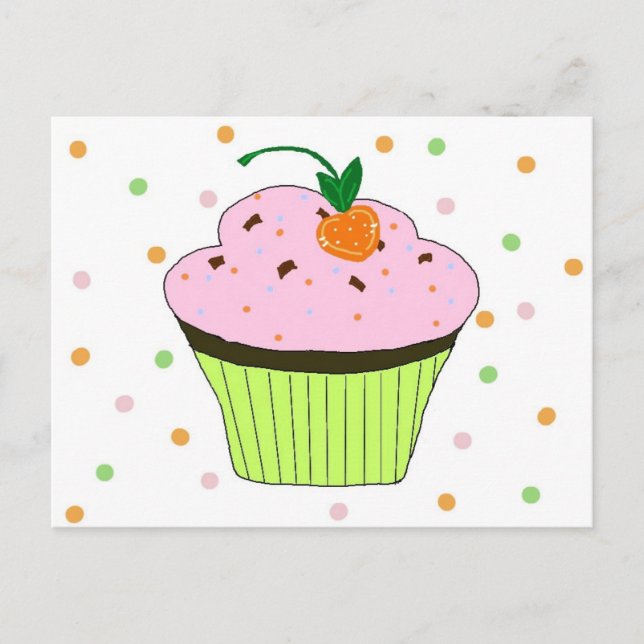 Cupcake Postcard (Front)