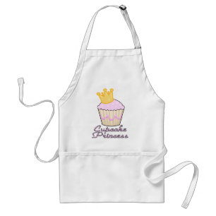 cupcake princess adult apron