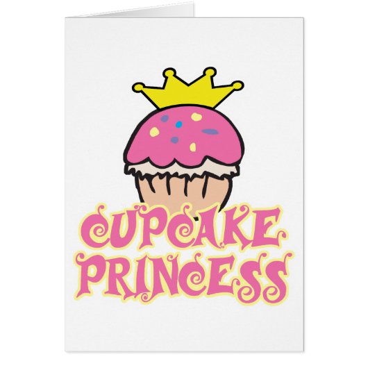 Cupcake Princess Cards (Front)
