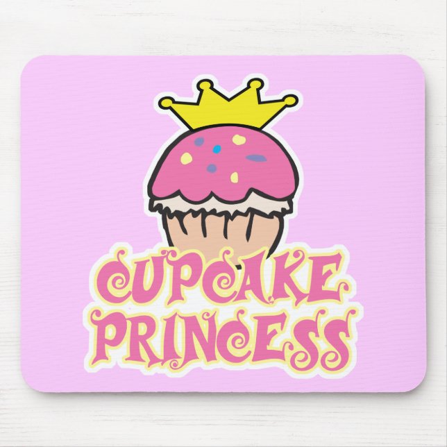 Cupcake Princess Mouse Pad (Front)