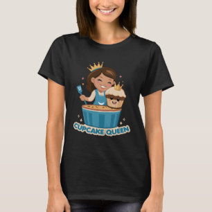 Cupcake Queen Baking Mom T-Shirt