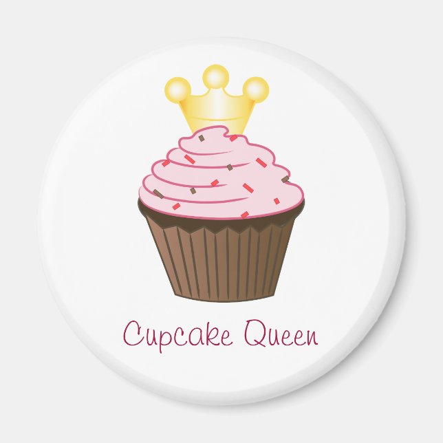 Cupcake Queen Magnet (Front)