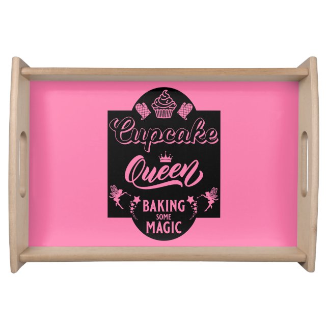 Cupcake Queen Serving Tray (Front)
