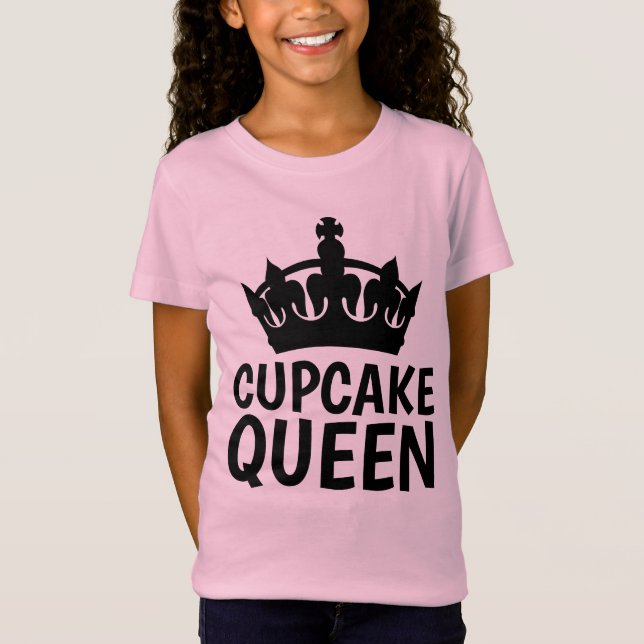 CUPCAKE QUEEN T-shirts (Front)