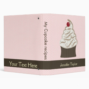 cupcake Recipe binder