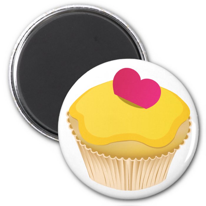 Cupcake Refrigerator Magnet