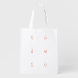 Cupcake Reusable Grocery Bag
