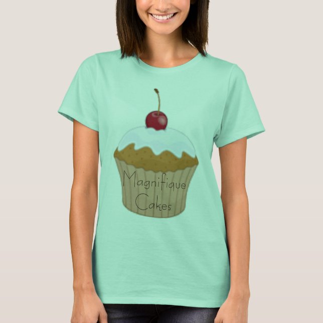 Cupcake Ringer T-Shirt (Front)