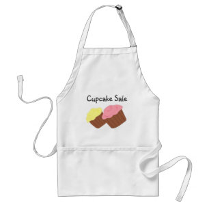 Cupcake Sale Adult Apron