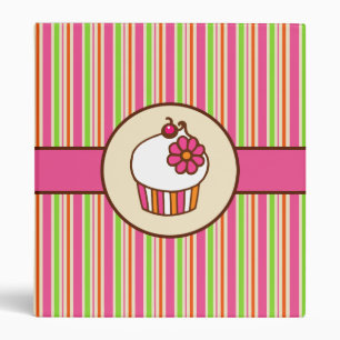 Cupcake Scrapbook Binder